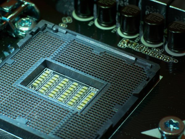 Semiconductor chip board.